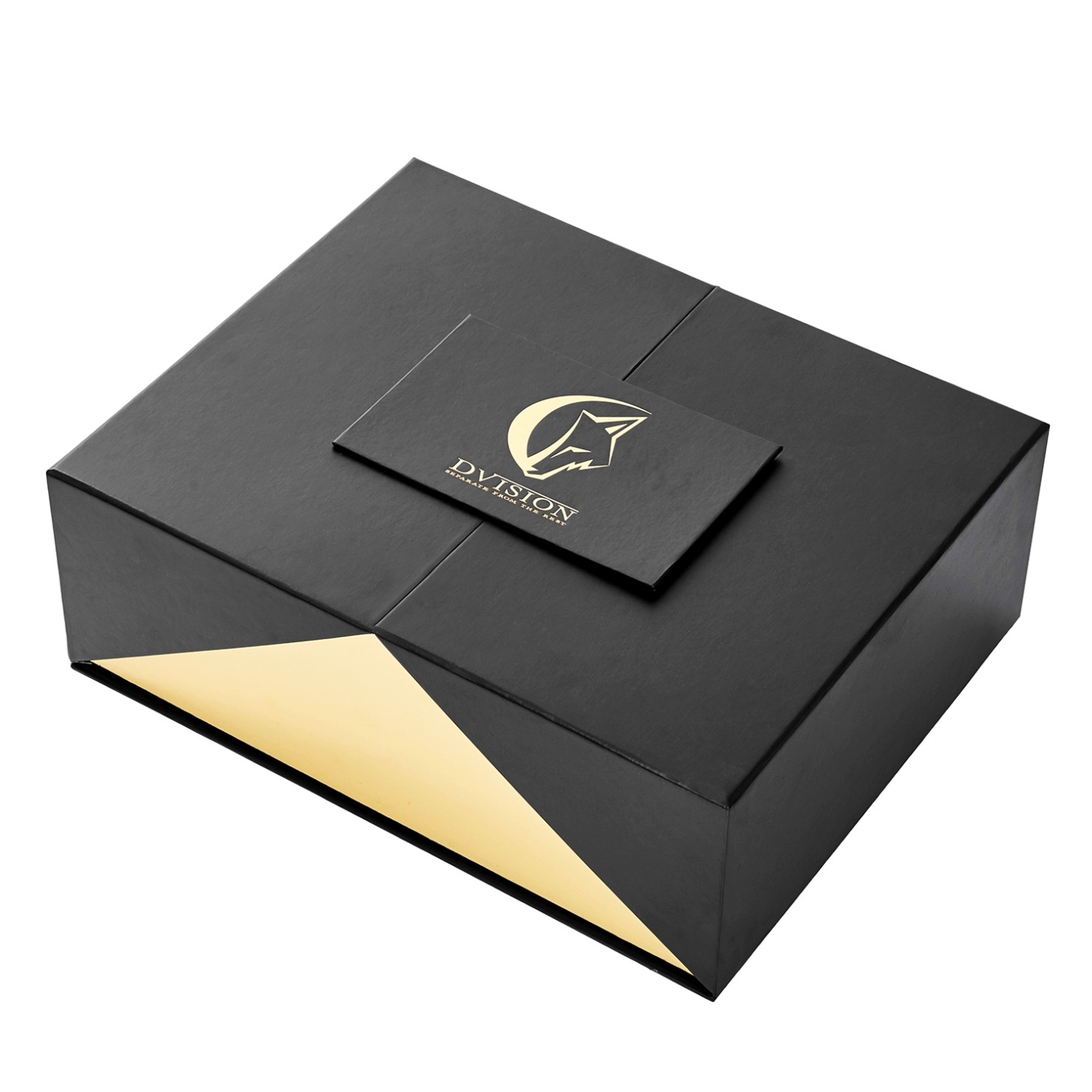 金卡紙對(duì)開門禮品盒